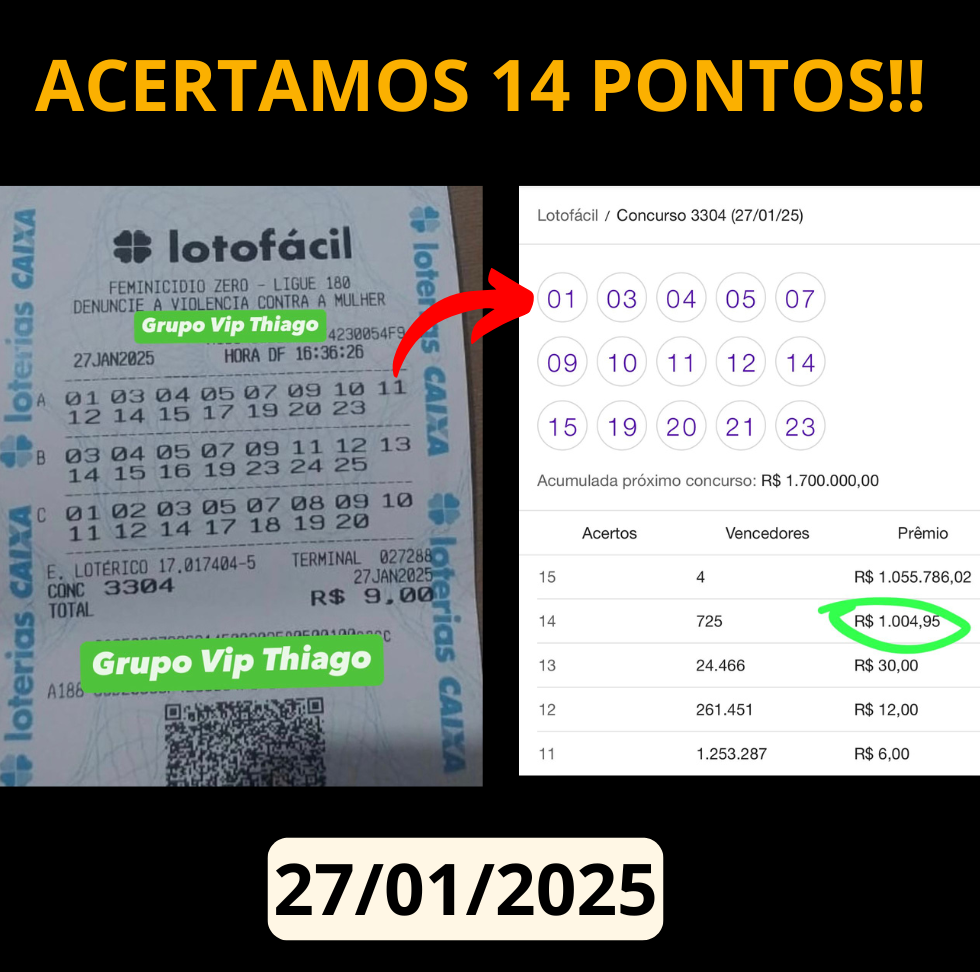 ACERTAMOS 14 PONTOS (78)