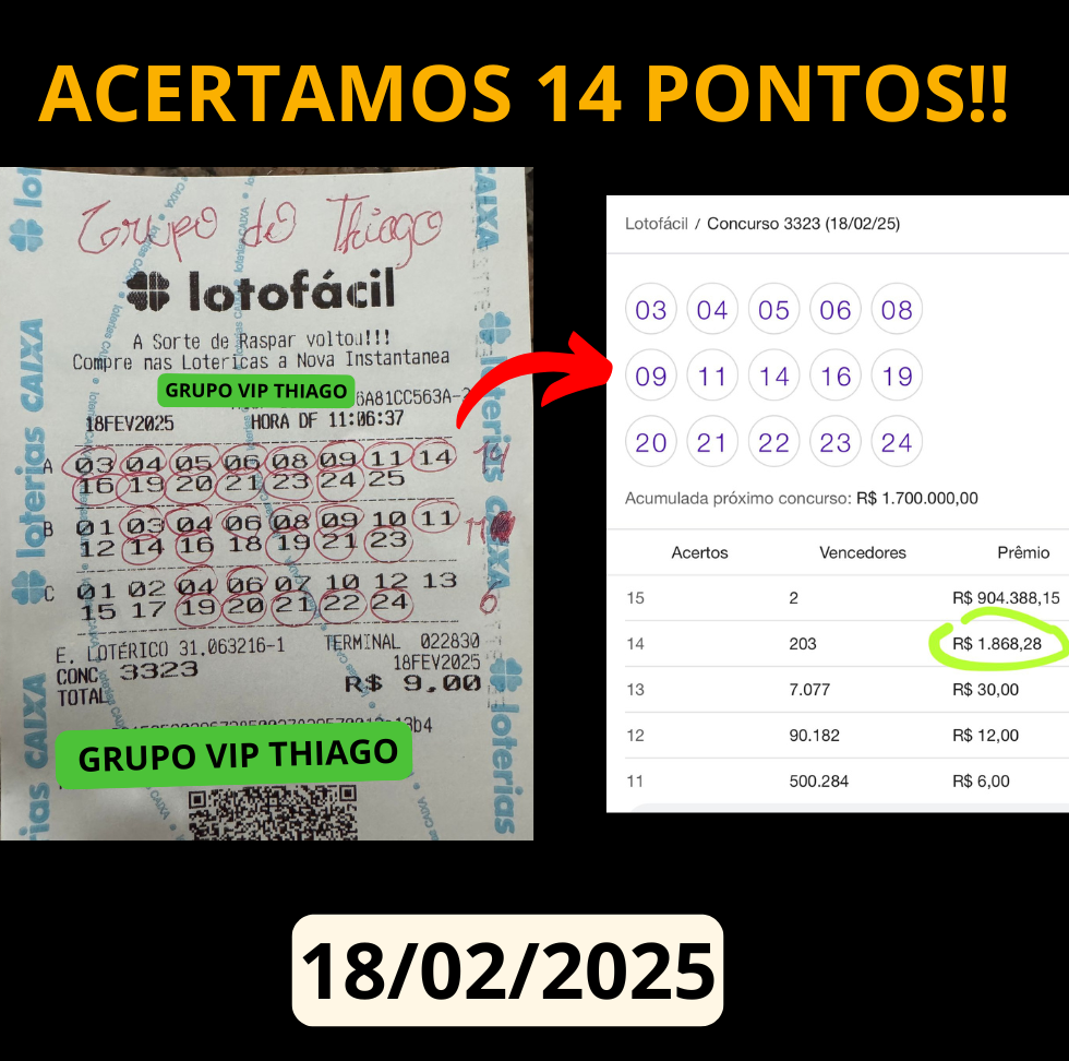 ACERTAMOS 14 PONTOS (87)
