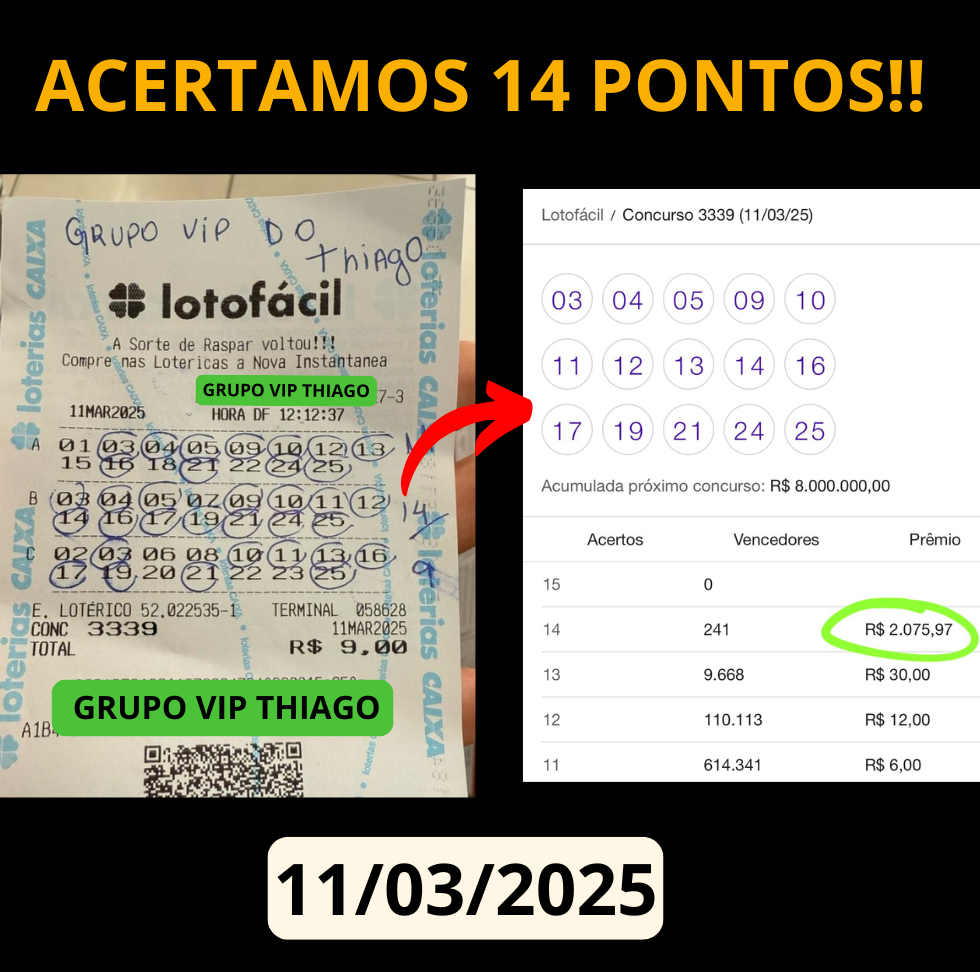 ACERTAMOS 14 PONTOS (95)