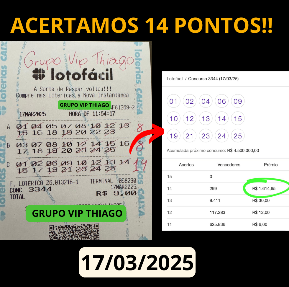 ACERTAMOS 14 PONTOS (98)